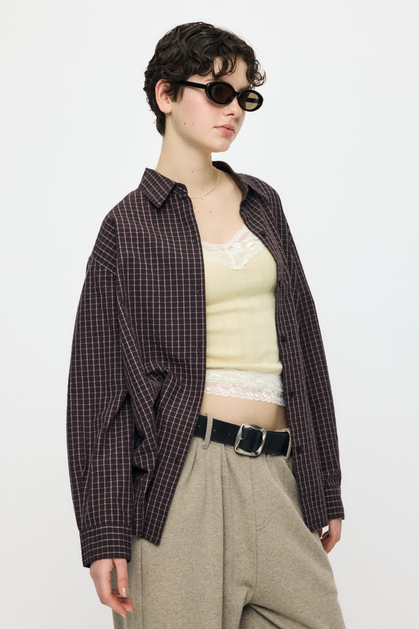 ROUND SLIM アイウェアー BRN FREE