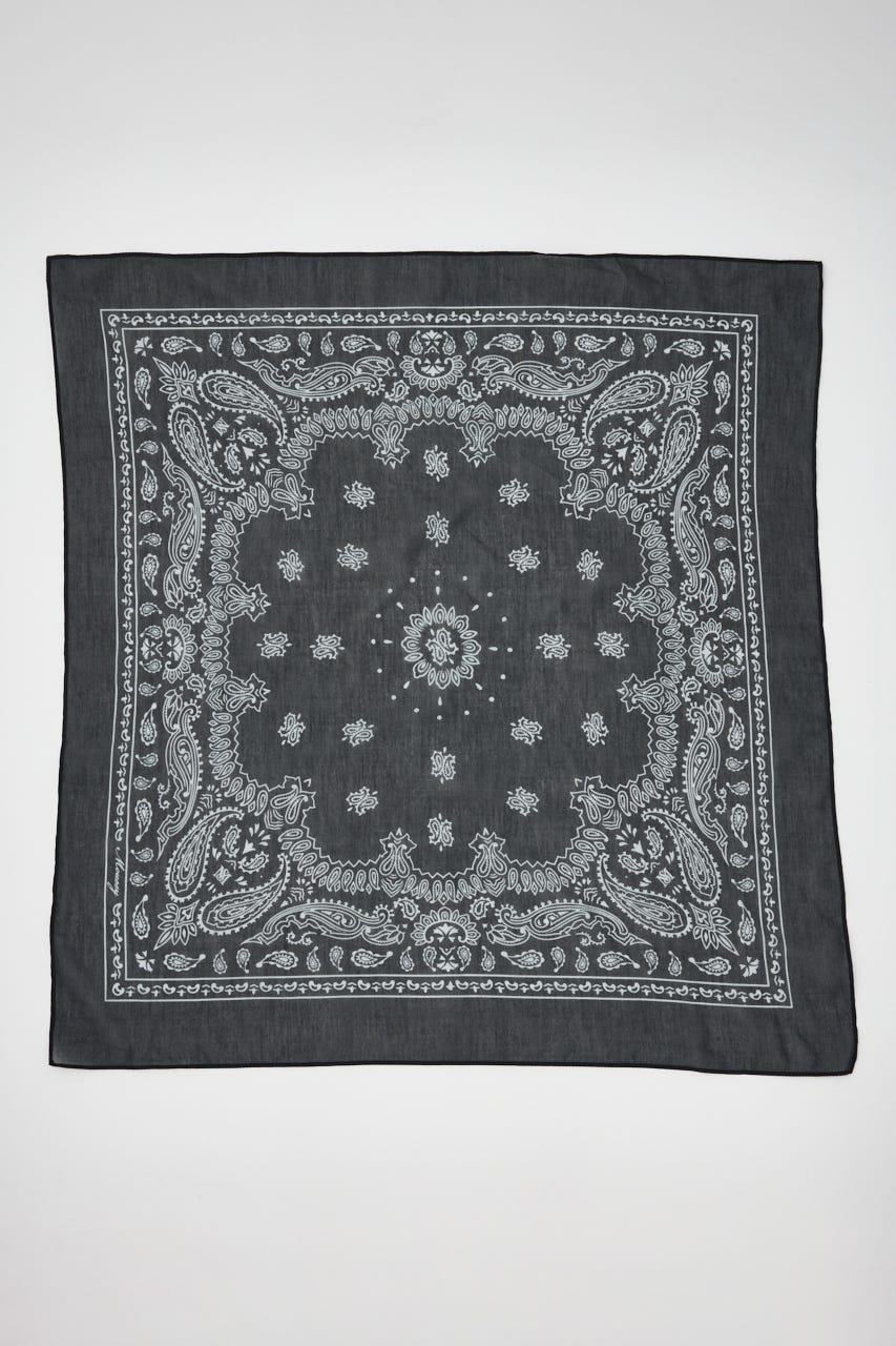 SHEERバンダナ BLK FREE