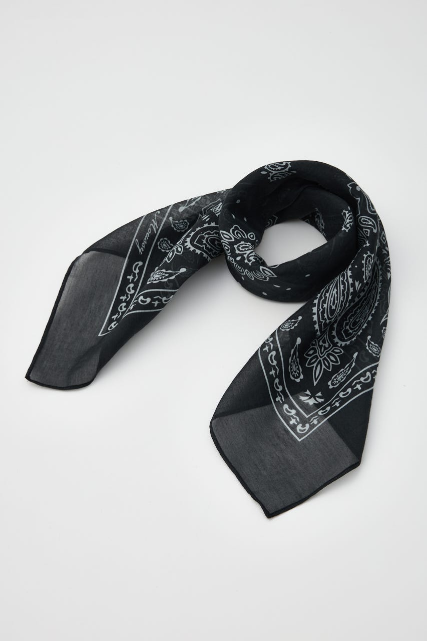 SHEERバンダナ BLK FREE