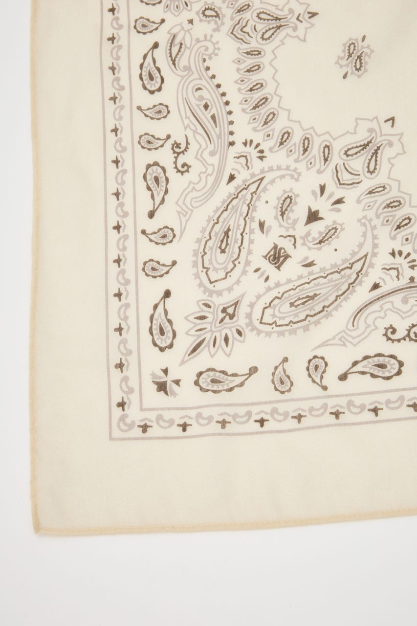 SHEERバンダナ WHT FREE