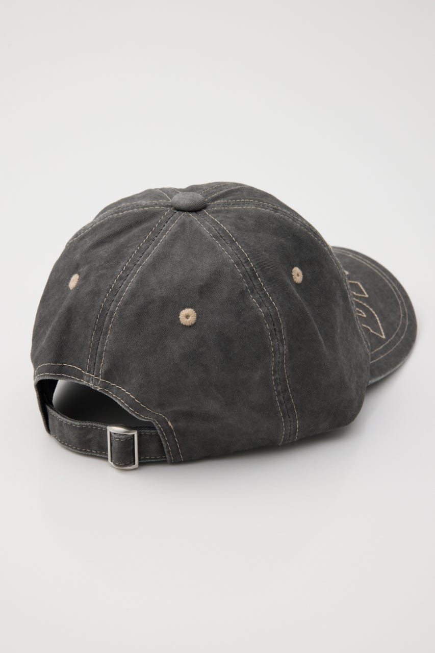 STITCH LOGO BASEBALL キャップ GRY FREE