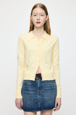 HIGH GAUGE KNIT シャツ