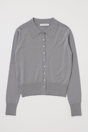 HIGH GAUGE KNIT シャツ