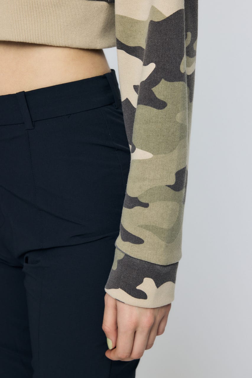 CORSET ZIP フーディー 柄KHA FREE