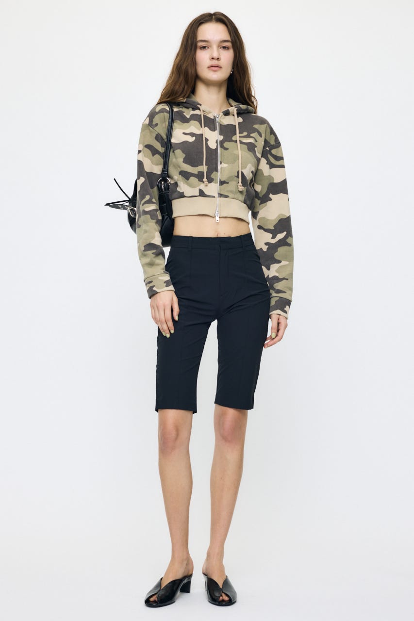 CORSET ZIP フーディー 柄KHA FREE