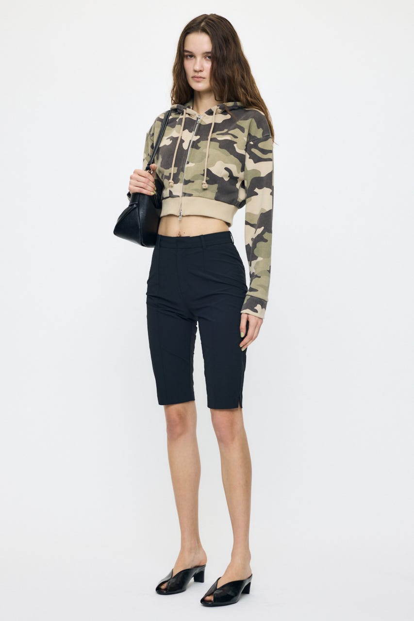 CORSET ZIP フーディー 柄KHA FREE