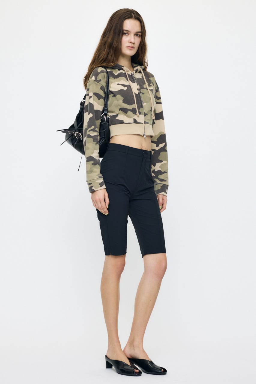 CORSET ZIP フーディー 柄KHA FREE