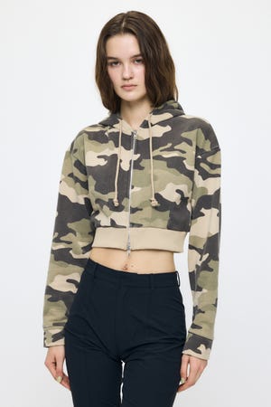 CORSET ZIP フーディー