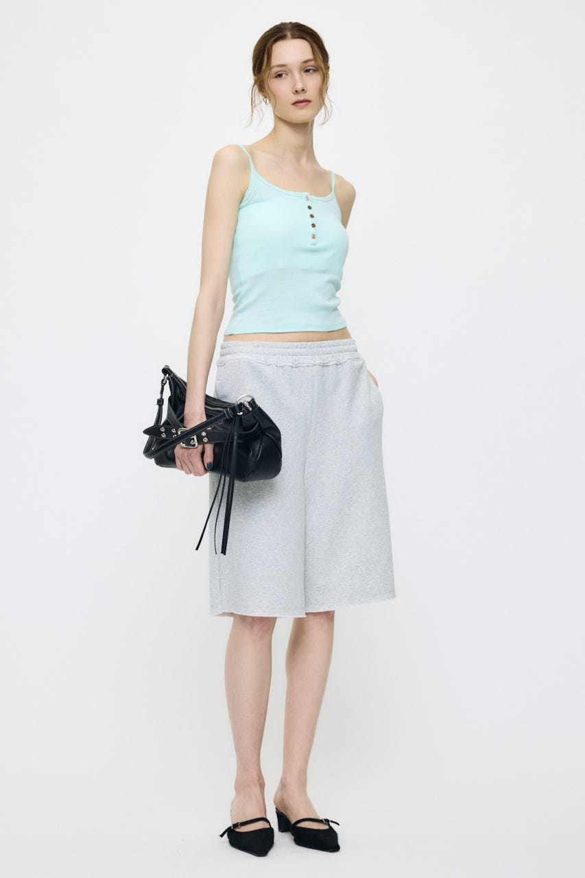 SUVIN GIZA 2WAY キャミソール L/BLU FREE