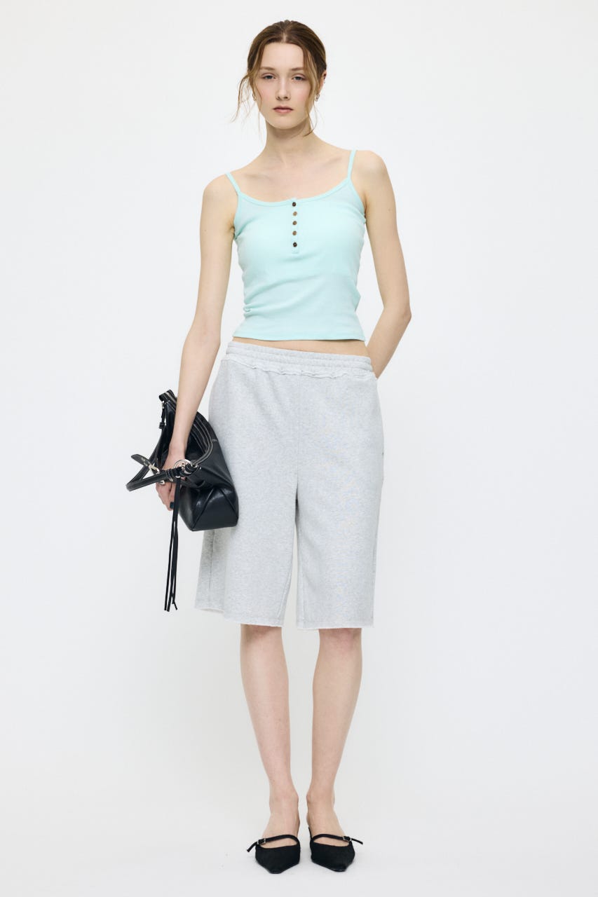 SUVIN GIZA 2WAY キャミソール L/BLU FREE