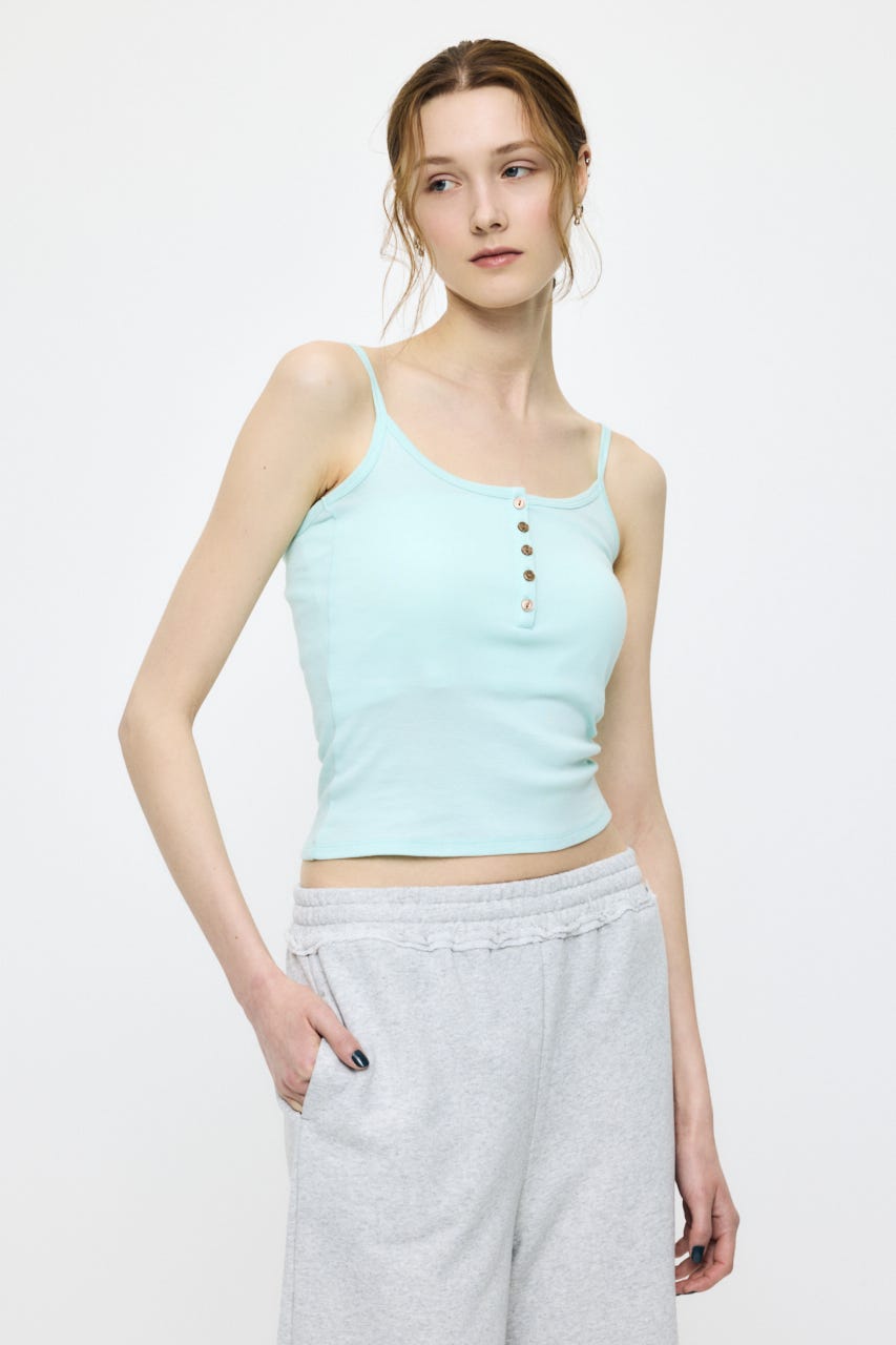 SUVIN GIZA 2WAY キャミソール L/BLU FREE