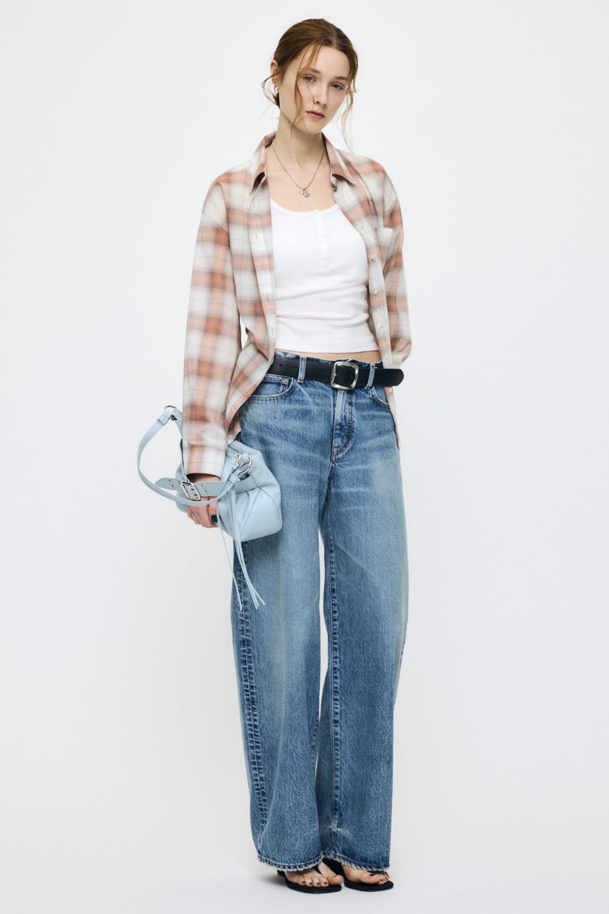 SUVIN GIZA 2WAY キャミソール O/WHT FREE