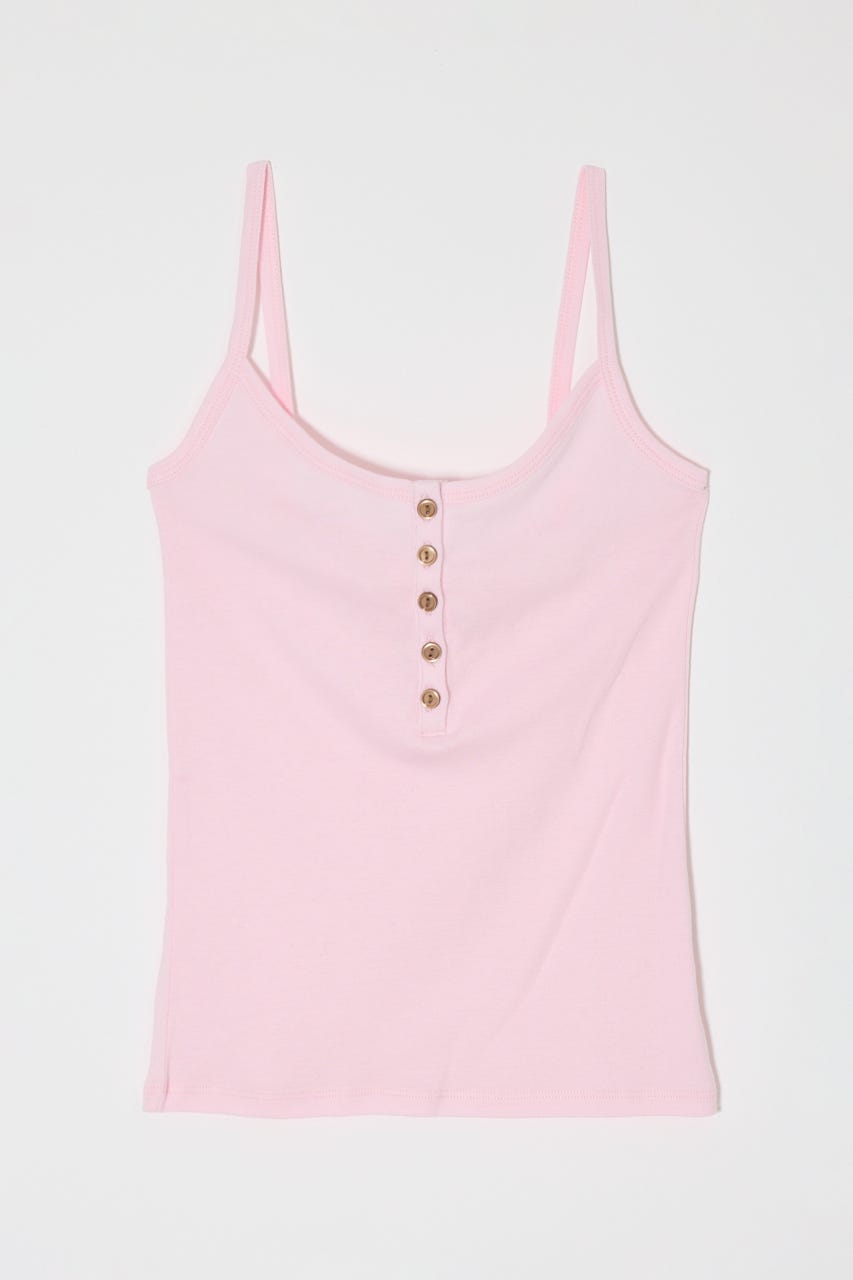 SUVIN GIZA 2WAY キャミソール PNK FREE