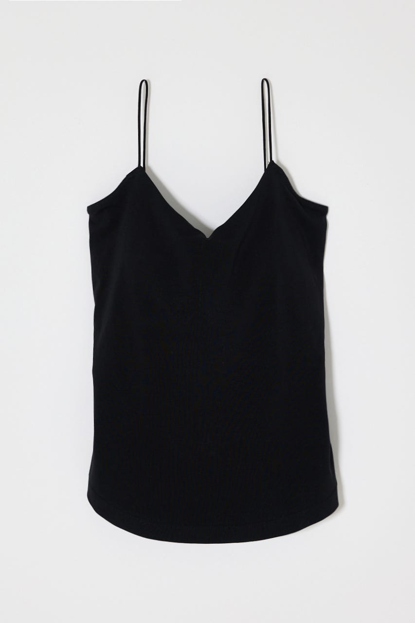 BACK OPEN CUP IN キャミ BLK 2