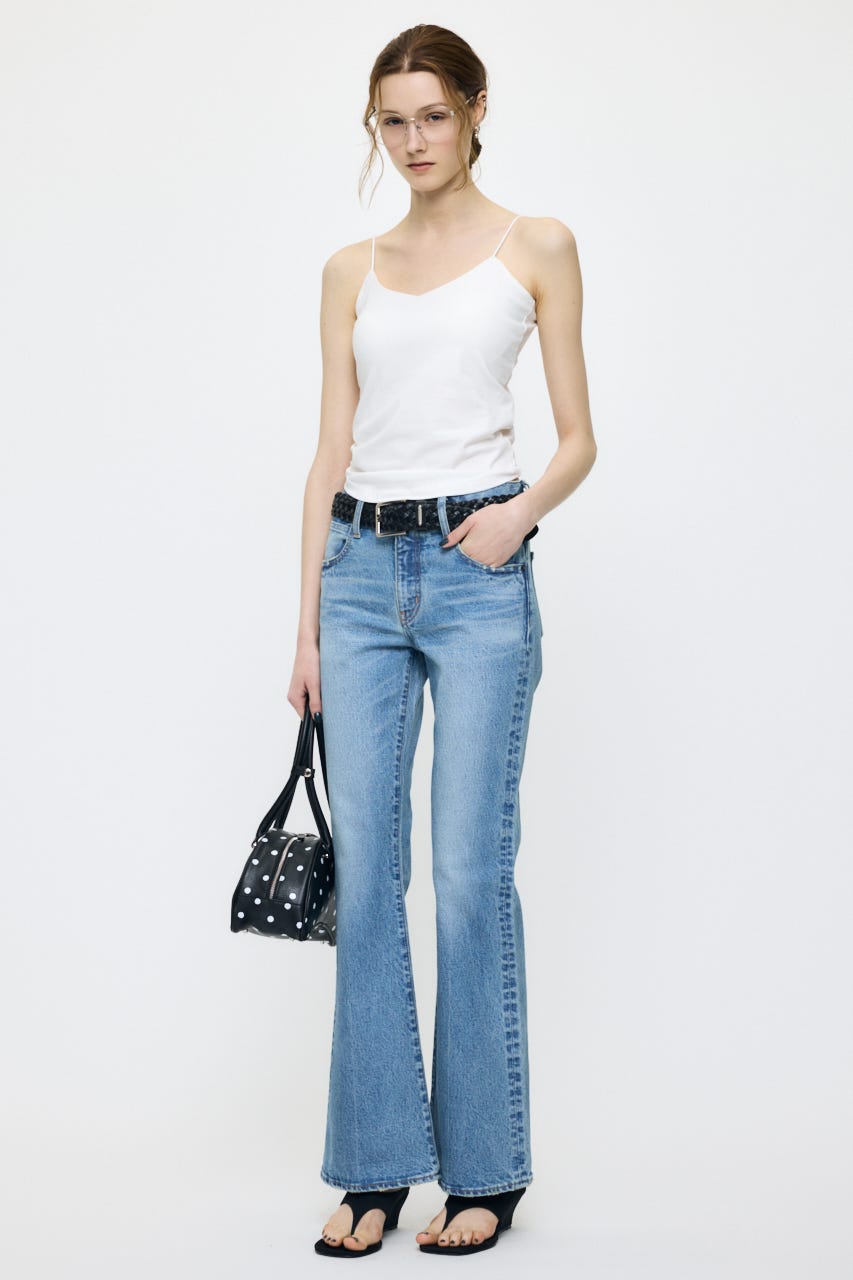 BACK OPEN CUP IN キャミ O/WHT 1