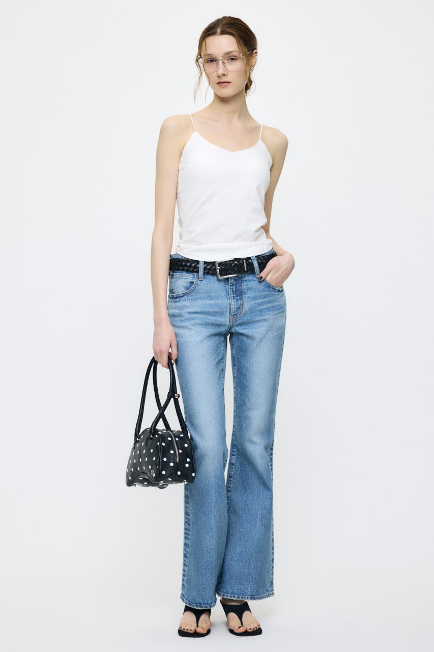 BACK OPEN CUP IN キャミ O/WHT 1