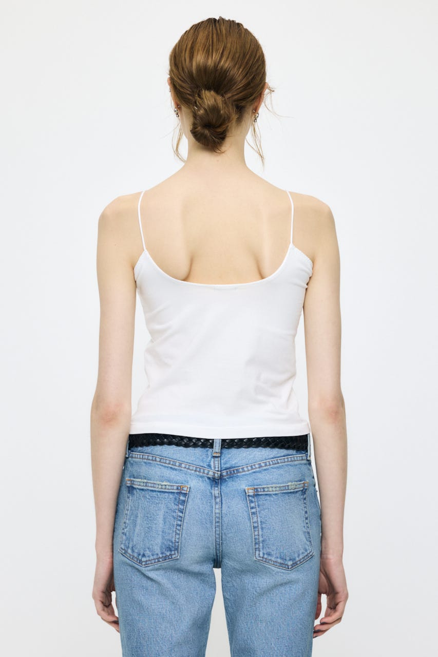 BACK OPEN CUP IN キャミ O/WHT 1