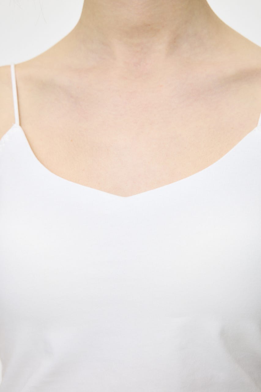 BACK OPEN CUP IN キャミ O/WHT 1