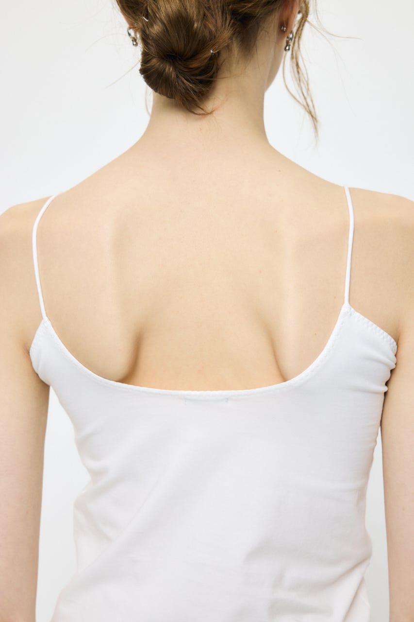 BACK OPEN CUP IN キャミ O/WHT 1