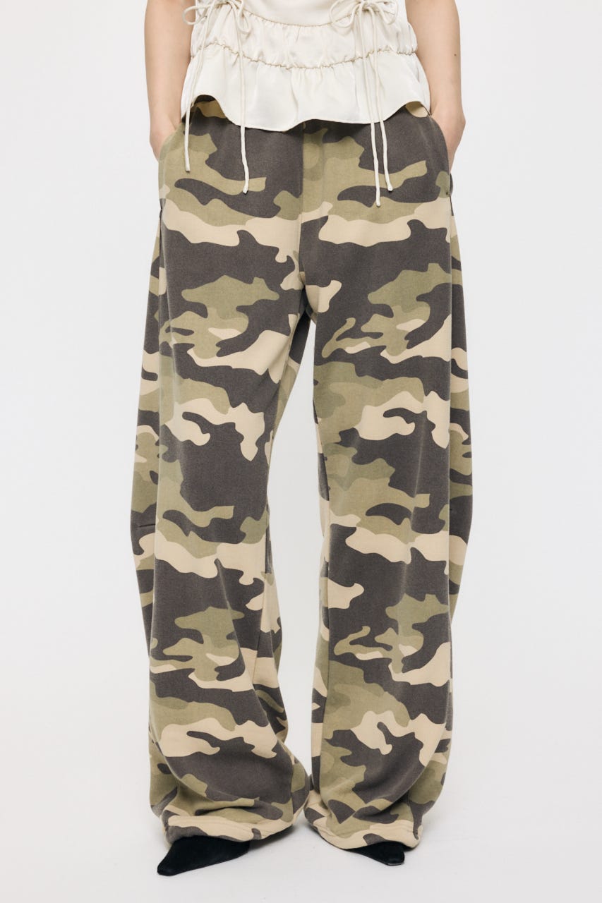 CURVE LINE SWEAT パンツ 柄KHA 2