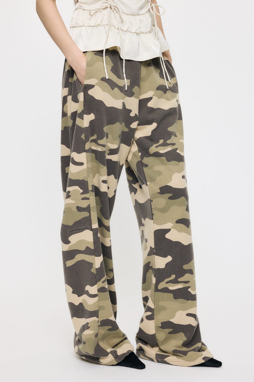 CURVE LINE SWEAT パンツ 柄KHA 2