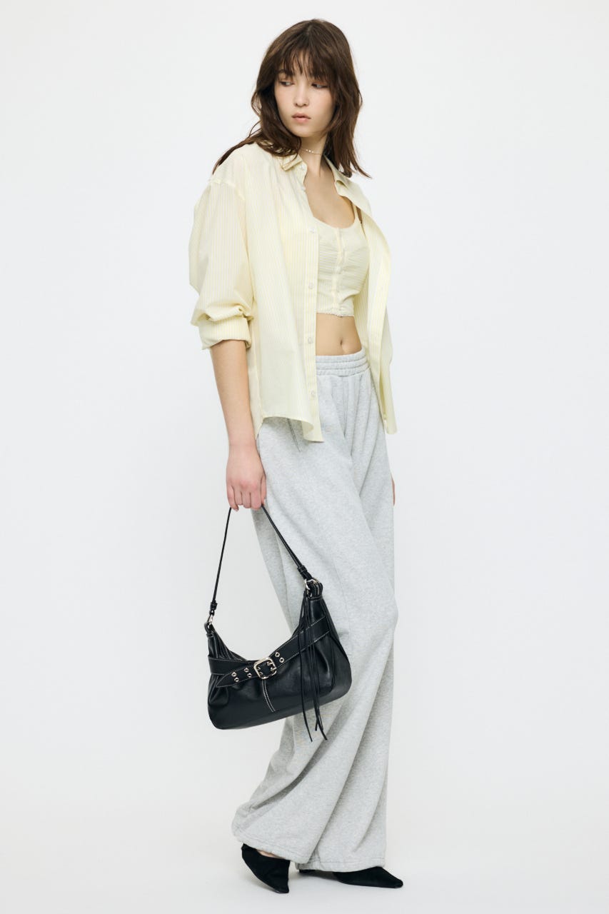 CURVE LINE SWEAT パンツ T.GRY 2