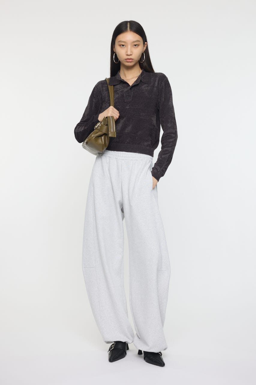 CURVE LINE SWEAT パンツ T.GRY 2