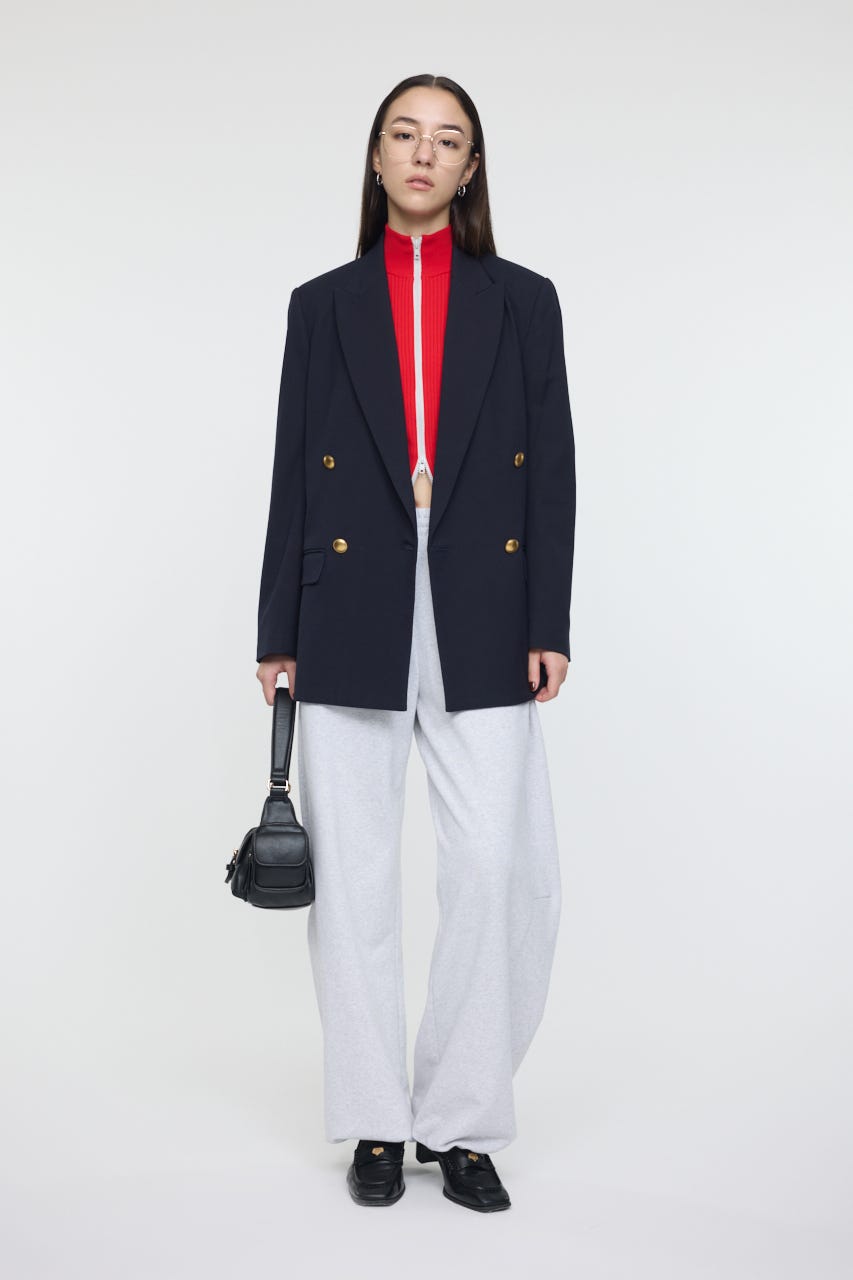 CURVE LINE SWEAT パンツ T.GRY 2