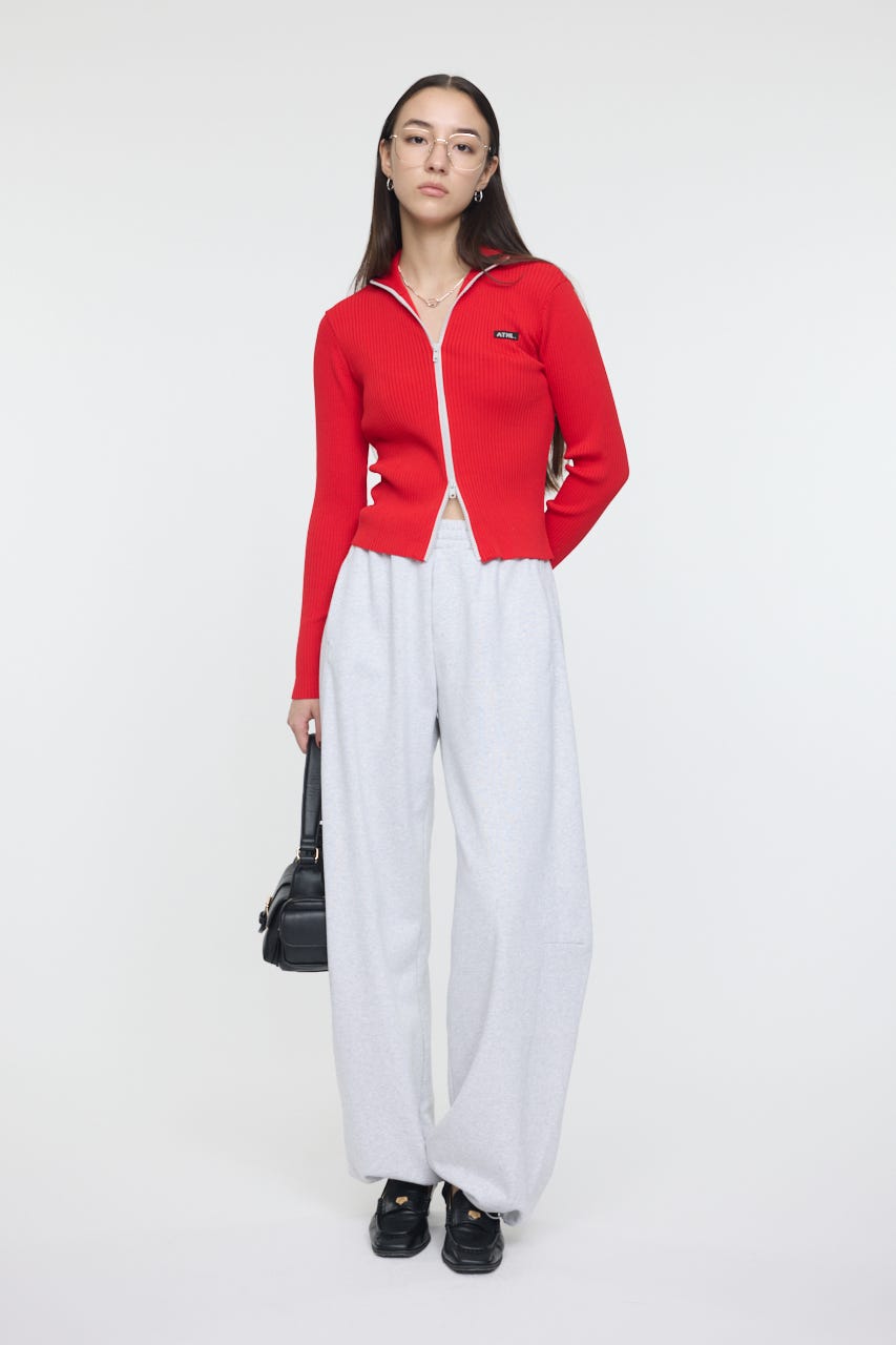 CURVE LINE SWEAT パンツ T.GRY 2