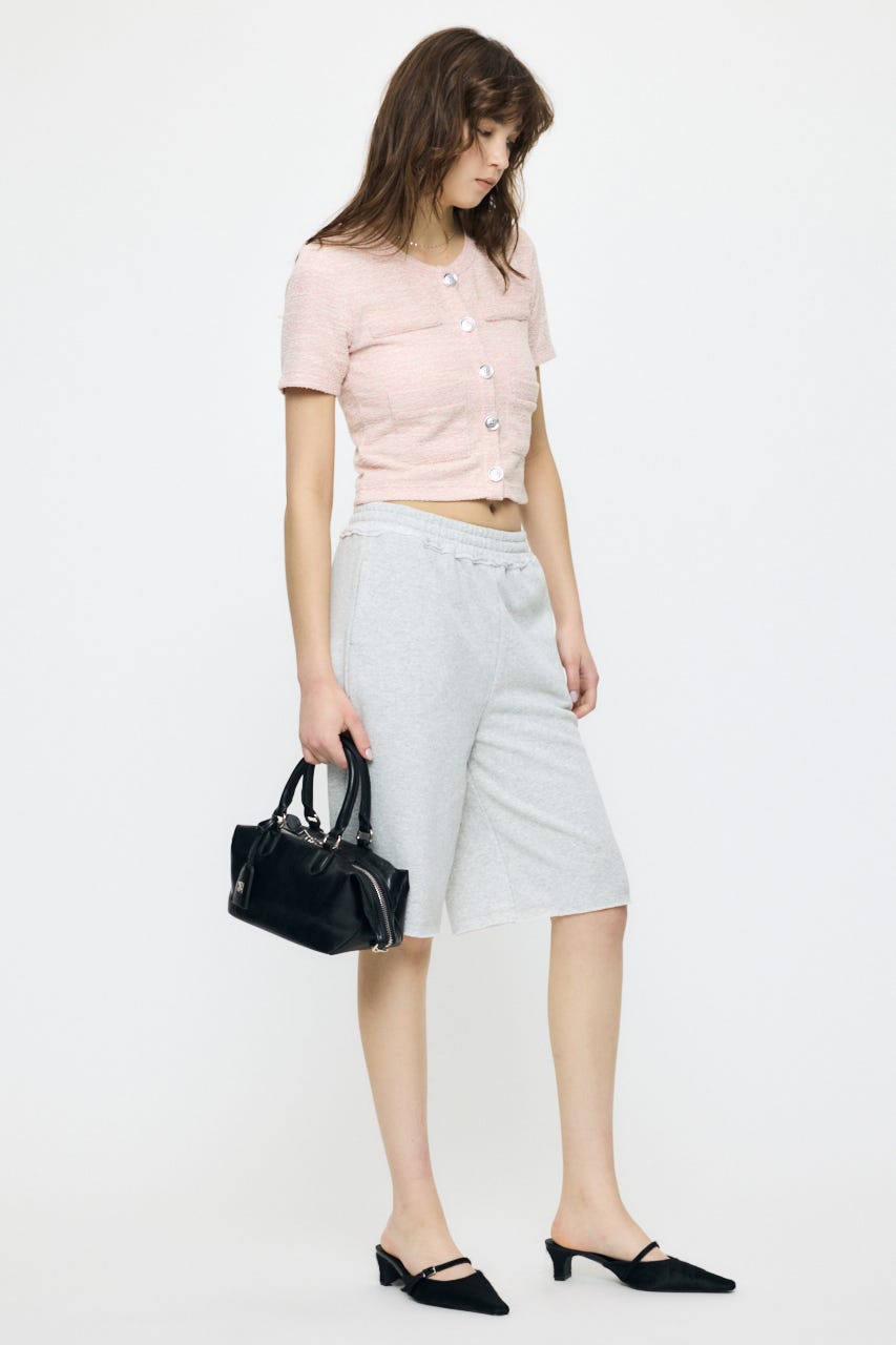 BERMUDA SWEAT ショーツ T.GRY FREE
