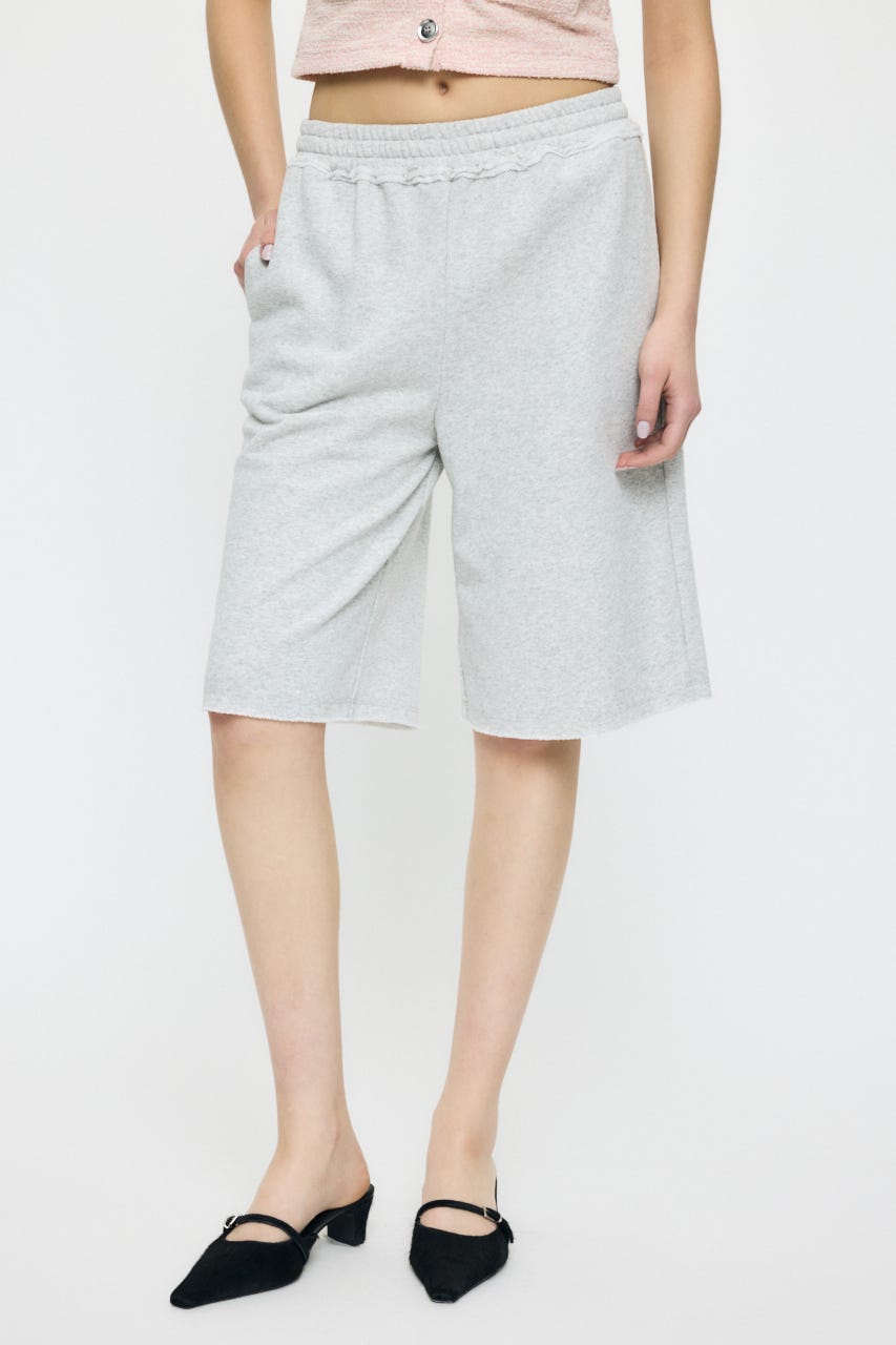 BERMUDA SWEAT ショーツ T.GRY FREE