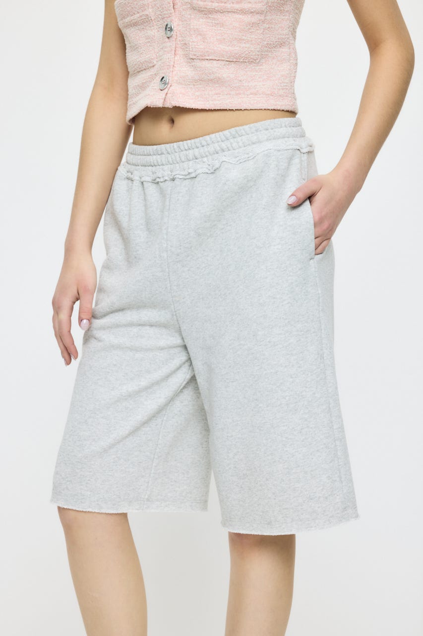 BERMUDA SWEAT ショーツ T.GRY FREE