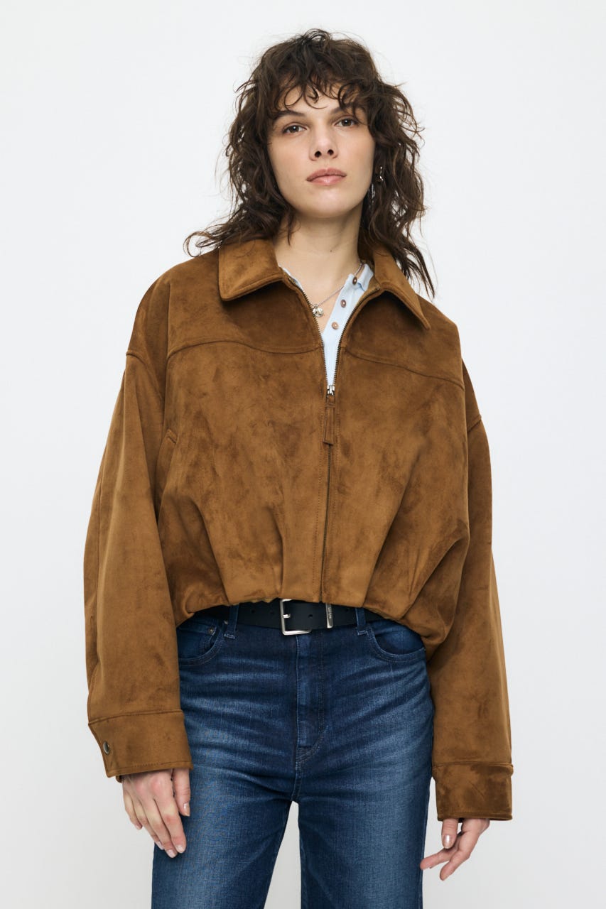 GATHER HEM ジャケット BRN FREE