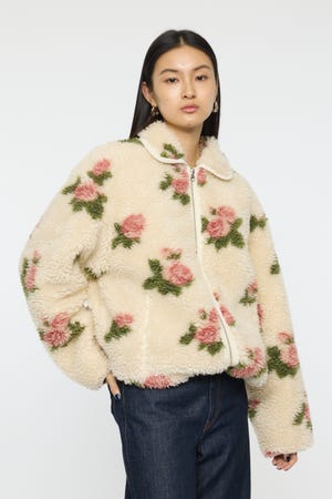 【SS先行アイテム】BOA FLEECE FLORALジャケット
