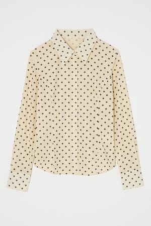 DOT TULLE シャツ