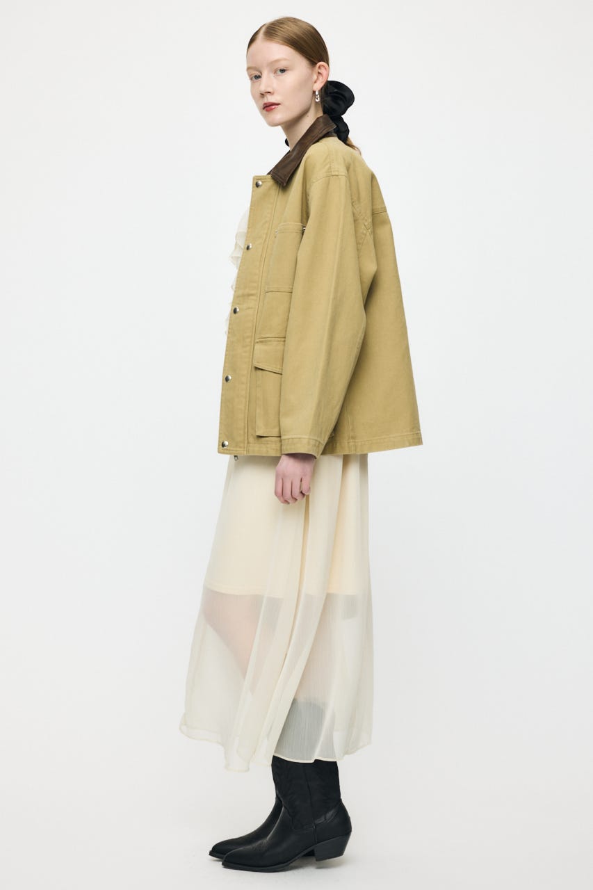 COTTON CHORE ジャケット BEG FREE