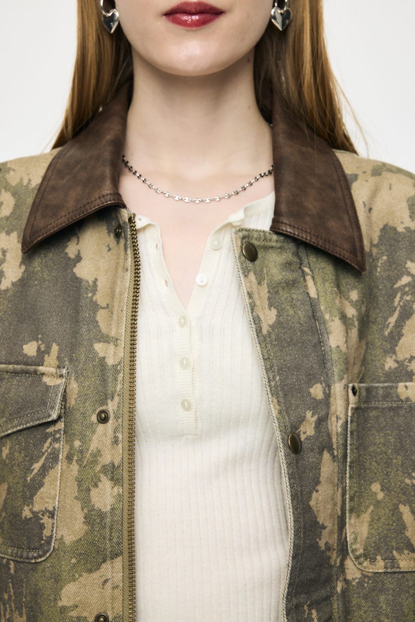 COTTON CHORE ジャケット 柄KHA FREE