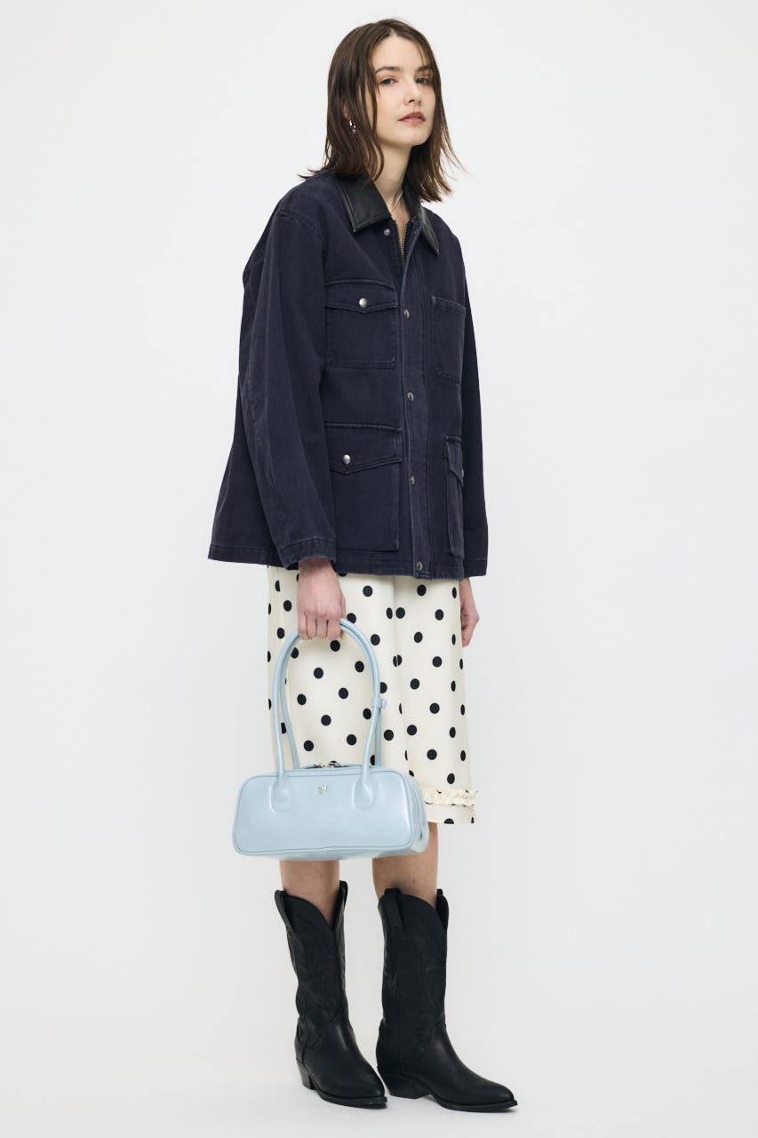 COTTON CHORE ジャケット L/BLK FREE