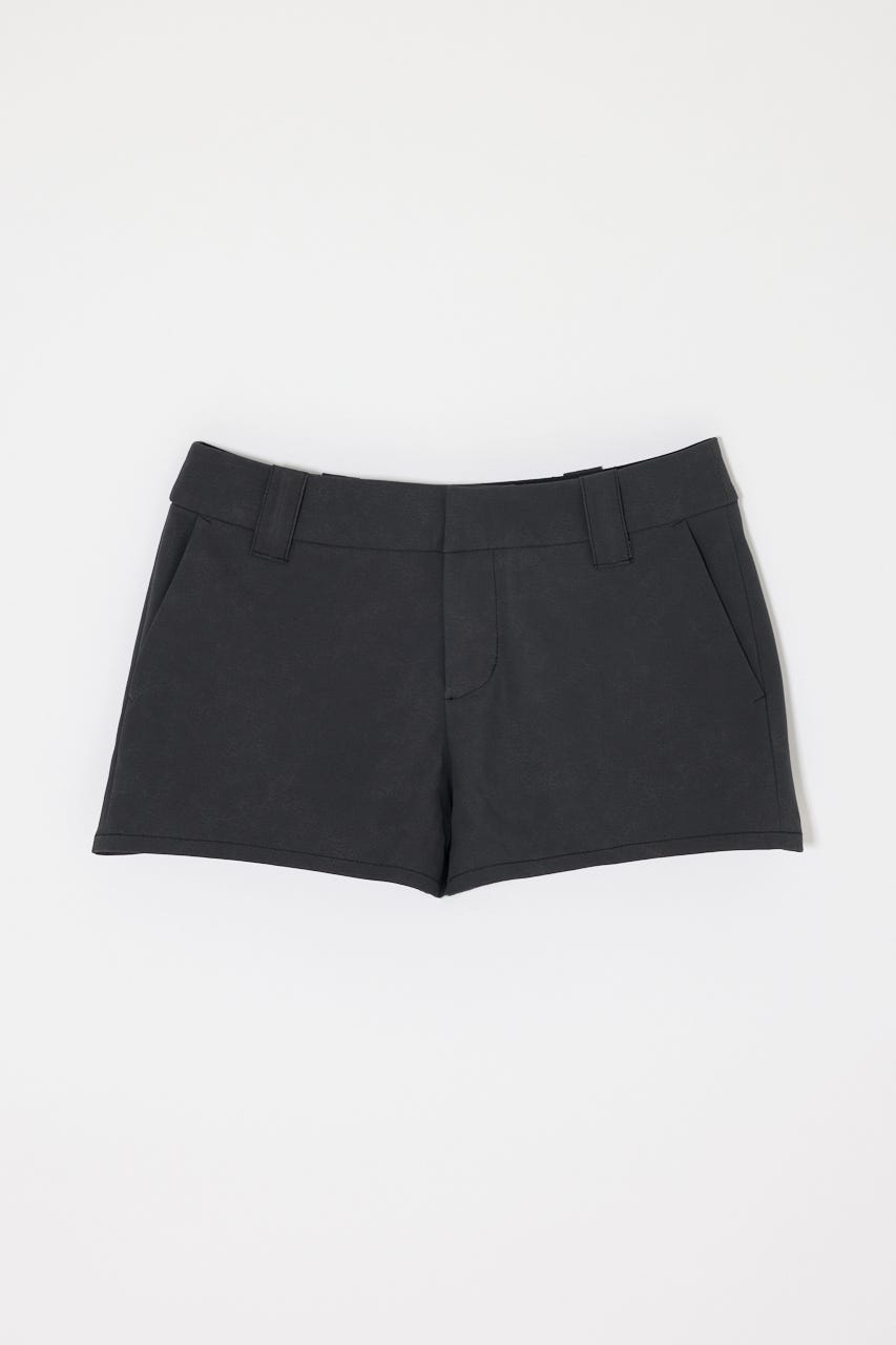 F/SUEDE SHORT パンツ L/BLK 1