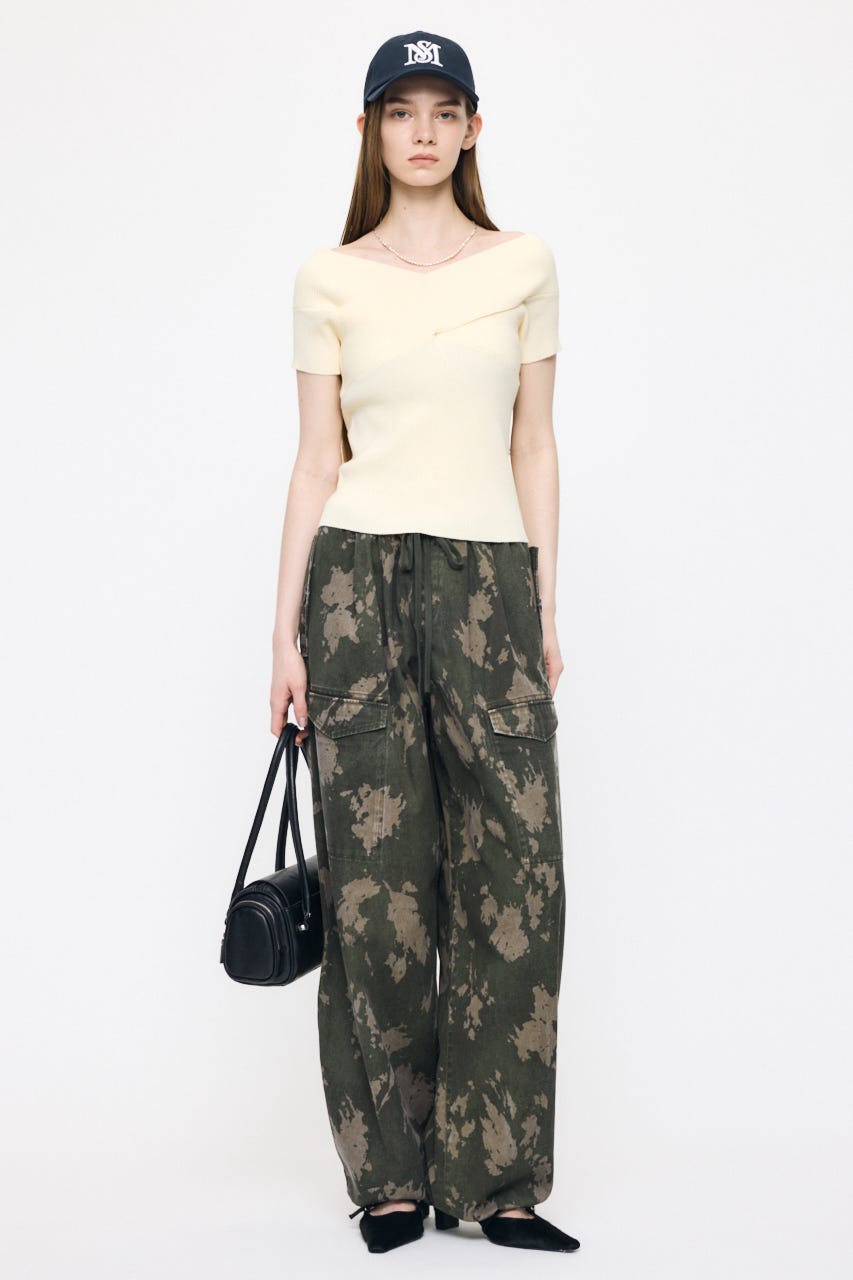 POCKET TWILL CARGO パンツ 柄KHA 2
