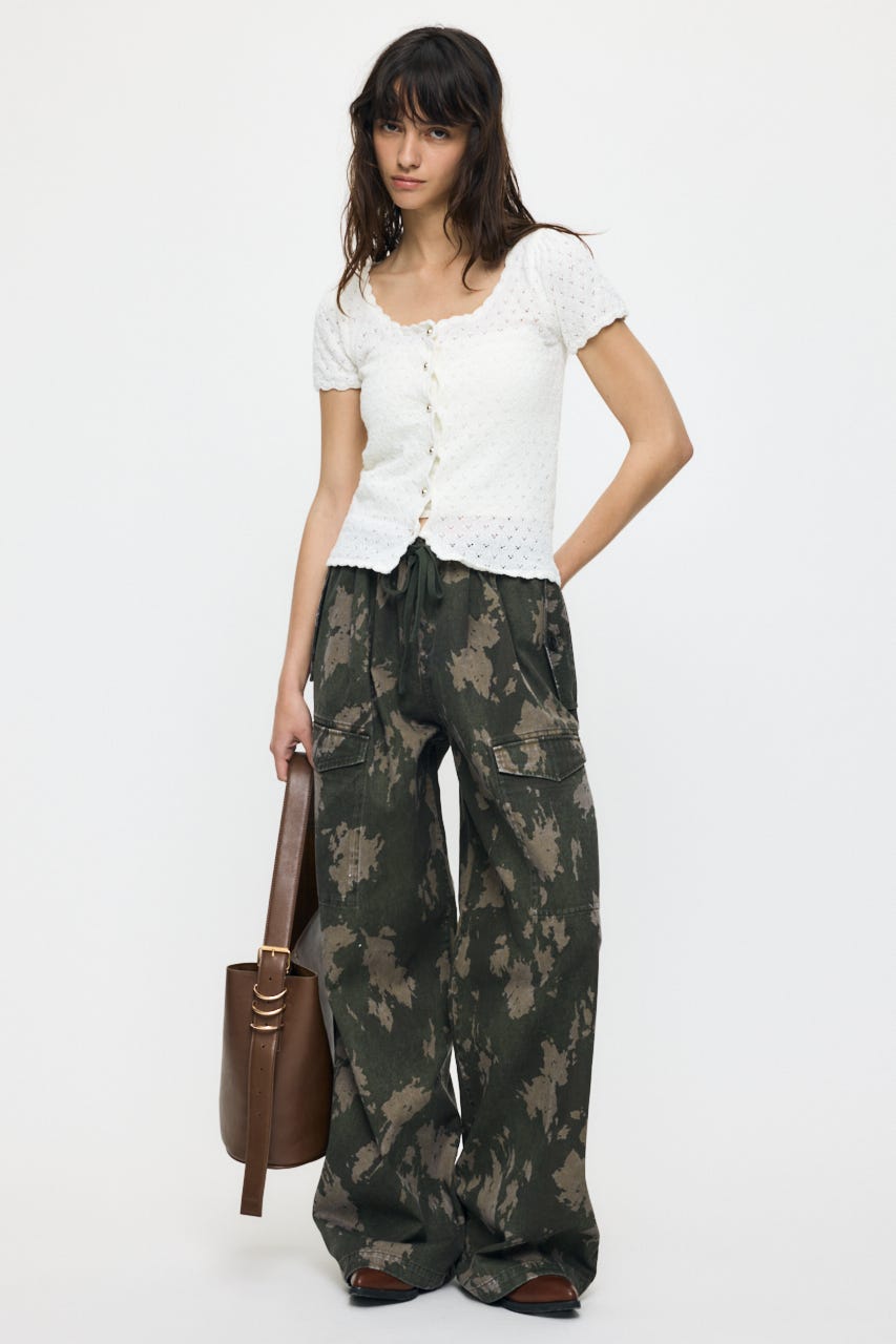 POCKET TWILL CARGO パンツ 柄KHA 2