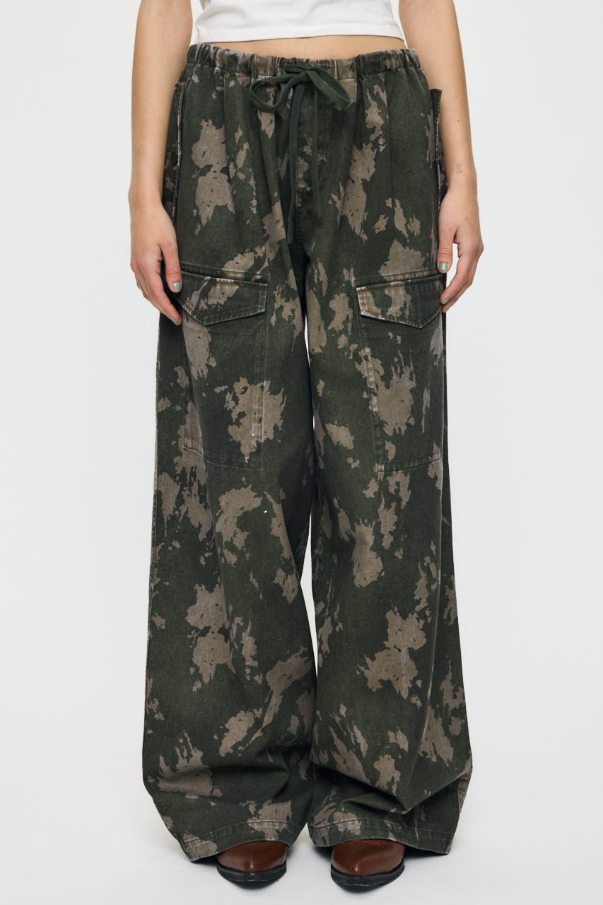 POCKET TWILL CARGO パンツ 柄KHA 2