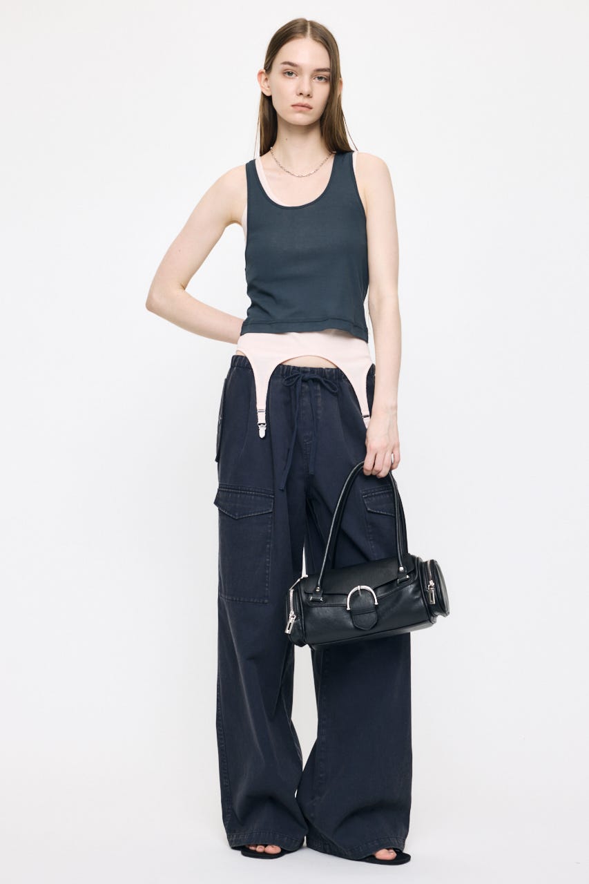 POCKET TWILL CARGO パンツ NVY 1