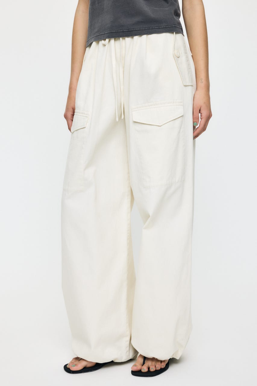 POCKET TWILL CARGO パンツ O/WHT 1
