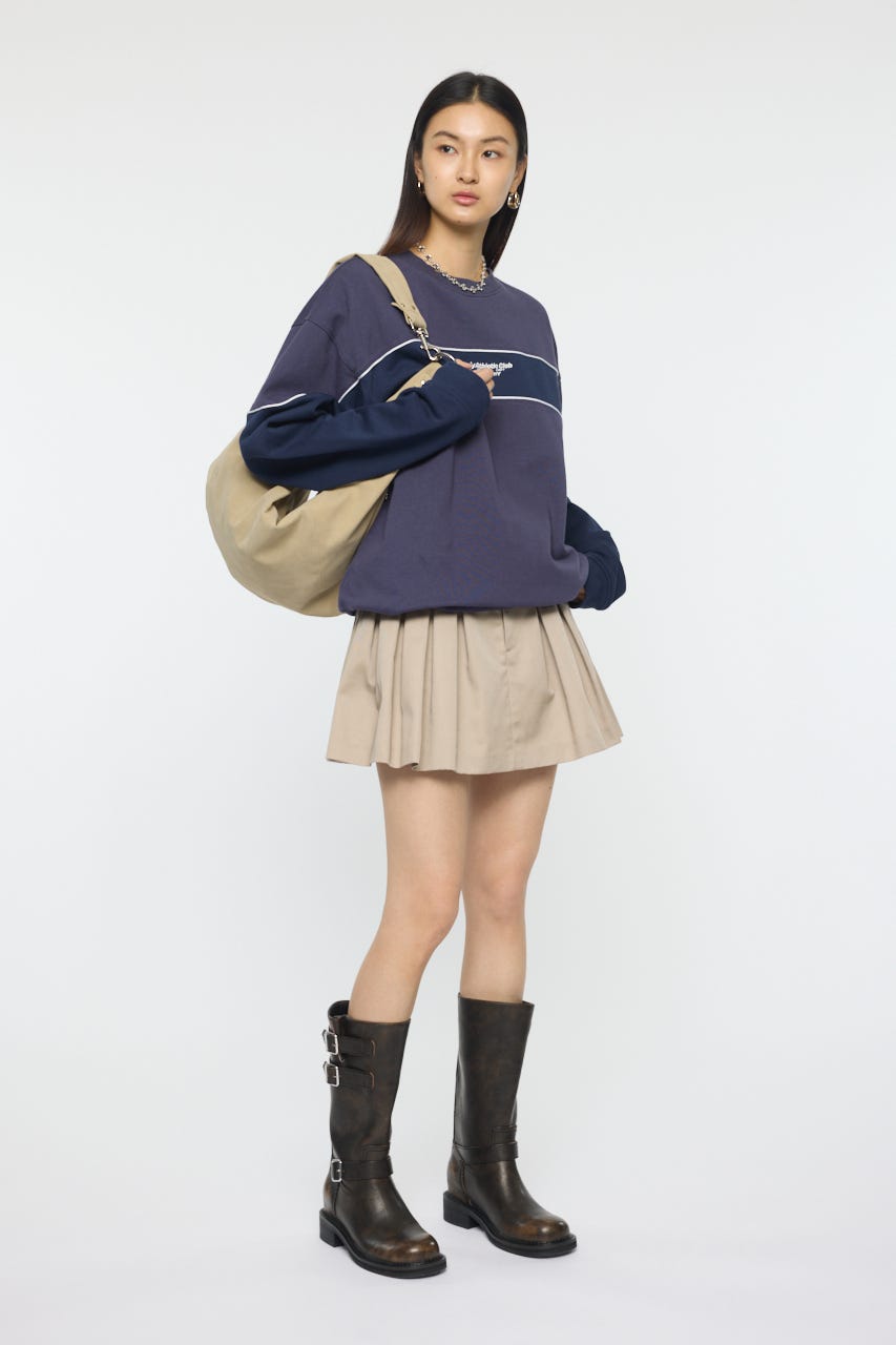 BELTED BIKER ブーツ D/BRN S