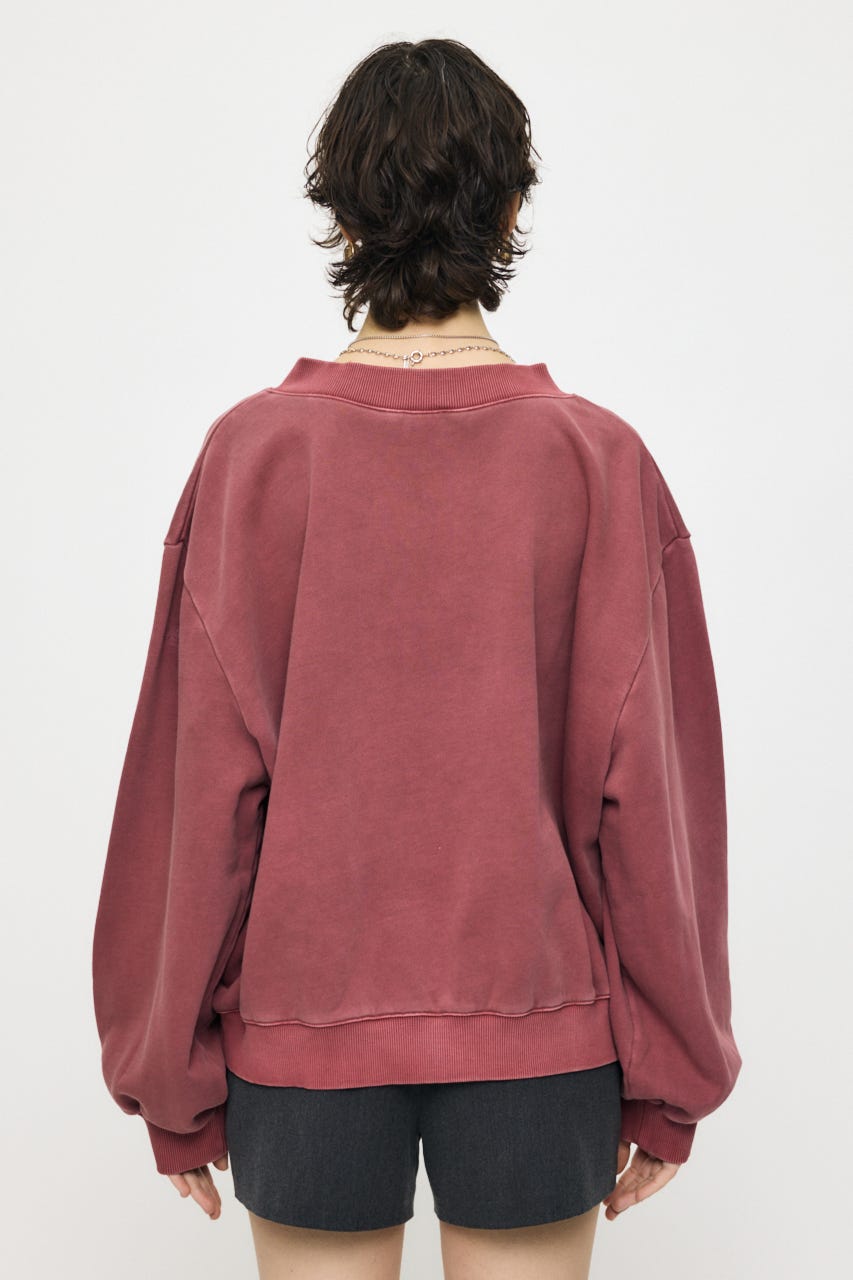 FADED V NECK SWEAT シャツ BRD FREE