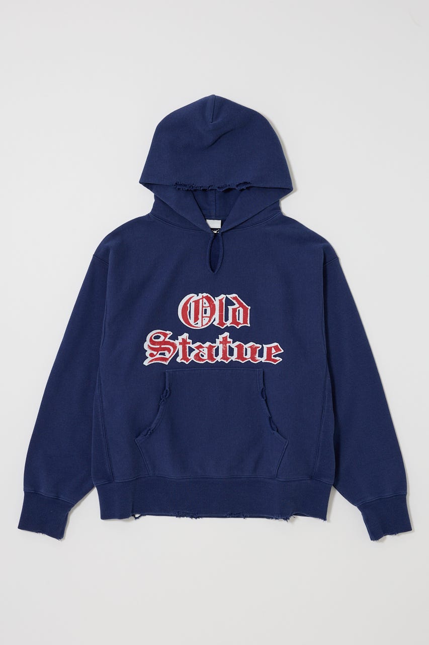 OLD BIG HOODIE SWEAT プルオーバー BLU FREE