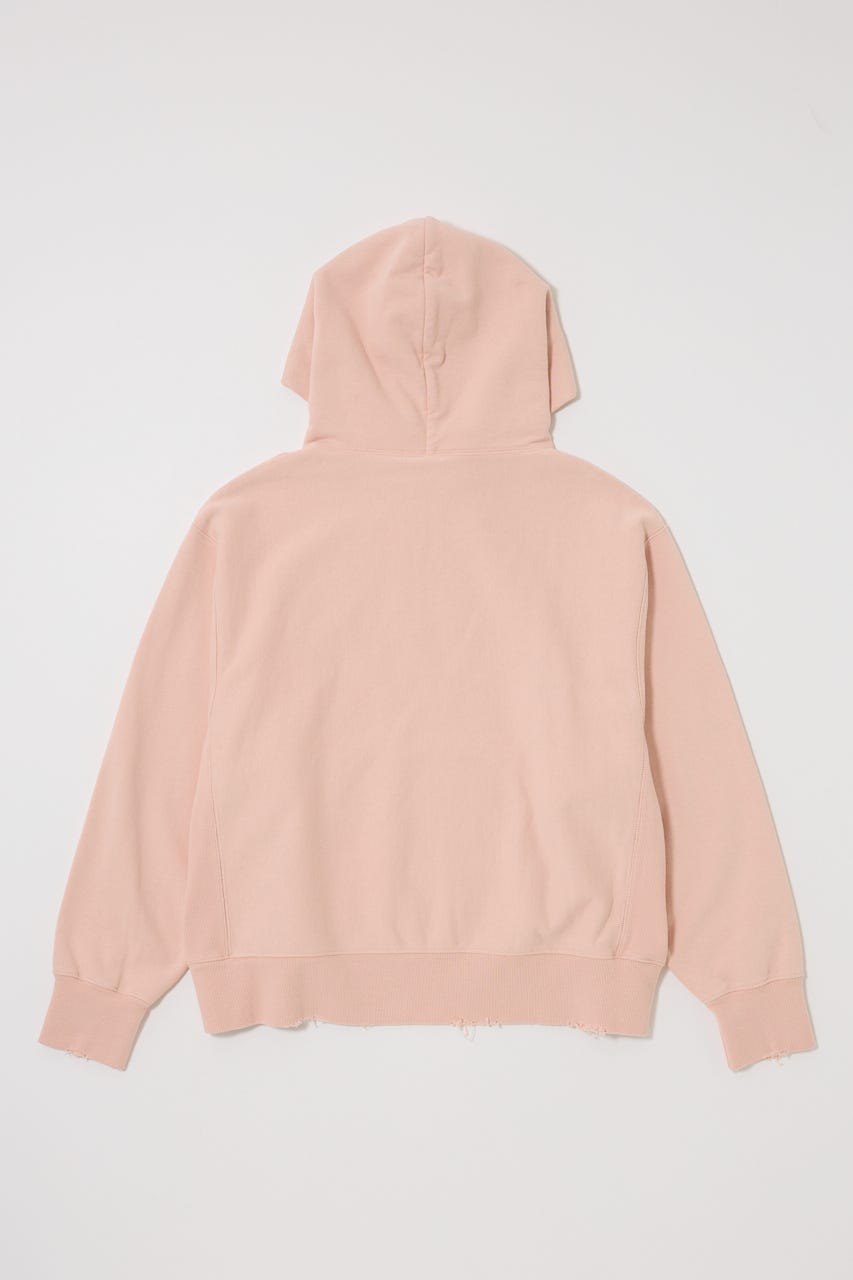 OLD BIG HOODIE SWEAT プルオーバー L/PNK FREE