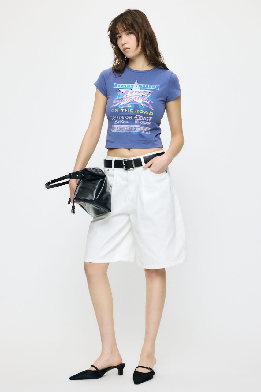 MOUSSY VOL26 TOUR TEE BLU 1