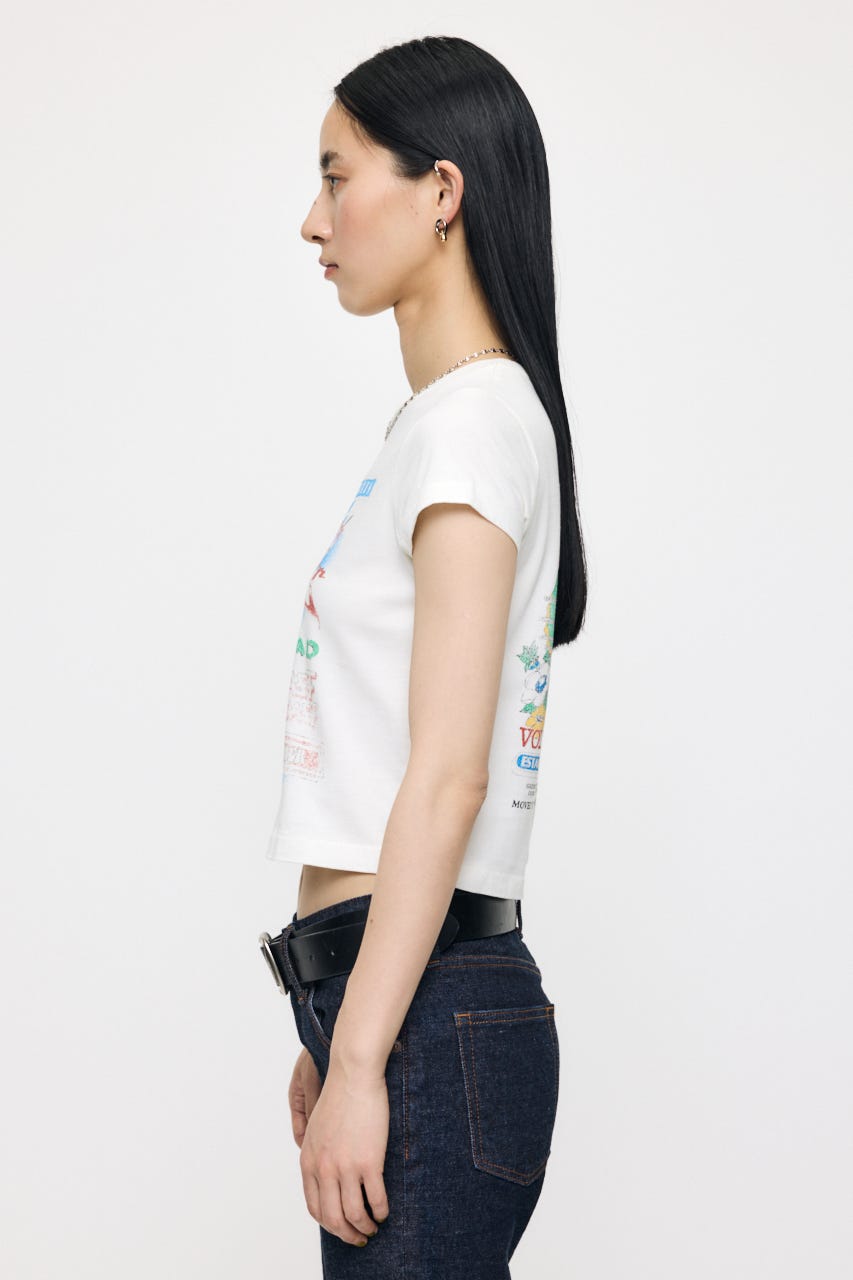 MOUSSY VOL26 TOUR TEE WHT 2